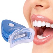 White Light Teeth Whitening Gel System Kit,Tooth Cleaner,Blue