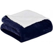 Fleece Blanket – Navy Blue