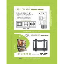 14″-65″ LED LCD Plasma Flat TV Wall Mount – Black