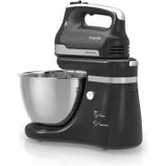 Saachi NL-HM-4173 4.5 litre Stand/Hand Mixer - Silver,Black