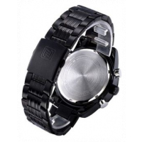 Naviforce Men's Luxury Digital And Analog Designer Watch - Black