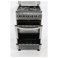 Kings Cooker 3 Gas Burners + 1 Electric Plate 50x60cm 4TTE-5631HI, Electric Oven, Rotisserie -  Marble Grey