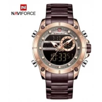 Naviforce Men's Quartz Watch - Brown