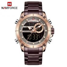 Naviforce Men's Quartz Watch - Brown