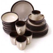 Dinner Set 24 Pieces Of Cups Plates Bowl-Cream Dinnerware Sets