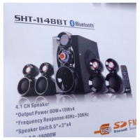 Sayona SHT-1148 BT 4.1Ch Subwoofer Home Theatre System - Black