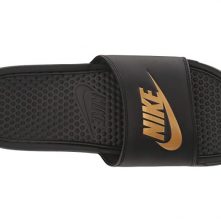 Nike Benassi JDI Slide-Black/Gold Men's Sandals