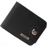 Men's Leather Wallet - Black