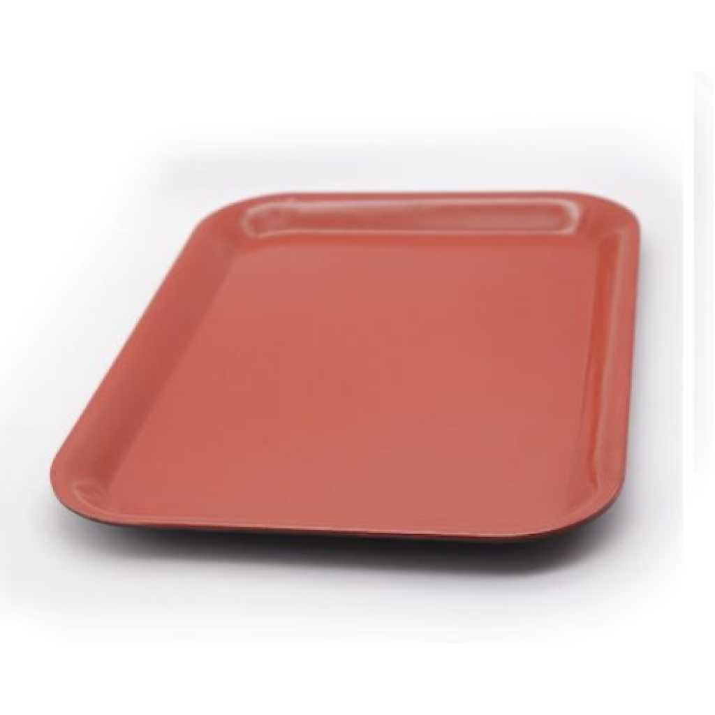 Rectangle Melamine Serving Tray - Red