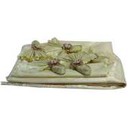 Dining 8 Seater Table Cloth with Napkins - Cream