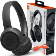 Jbl Tune 500BT Powerful Bass Wireless Headphones +AC0- Black Headphones