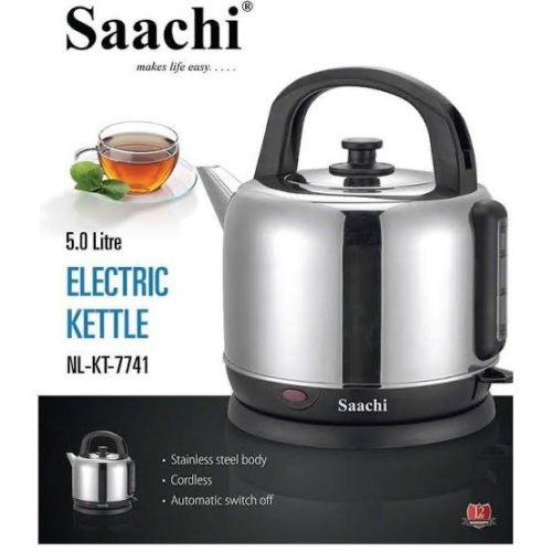 Saachi Electric kettle NL-KT-7741 5.0 liters - Silver