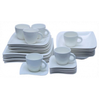 30pcs Ceramic Dinnerset- White