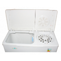 ADH 13kg Top Loader Twin Tub Washing Machine (Wash & Dry) - White