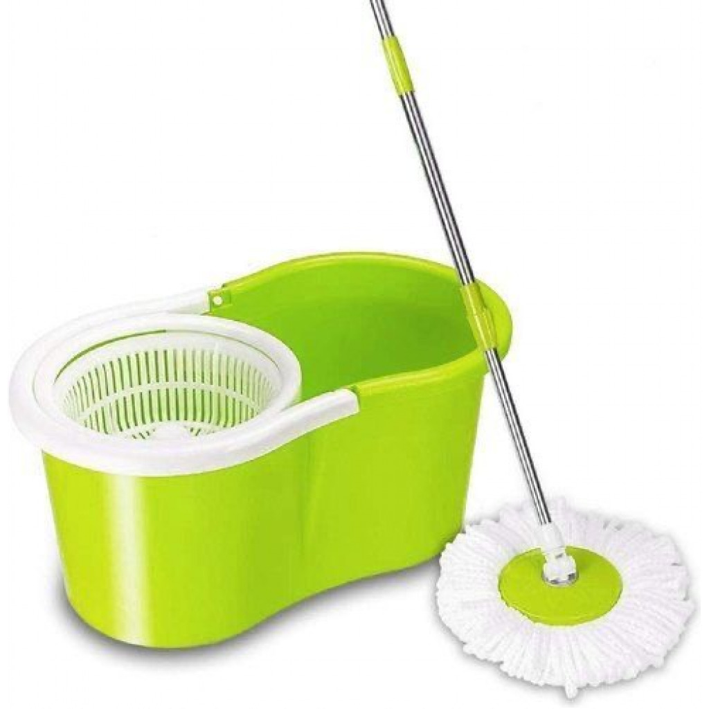 360 Spin Magic Mop with Bucket - Green