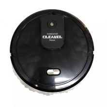 Smart Mute Automatic Brush Mopper Humidifier Cleanel Robot,Black