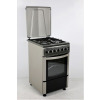 Kings Cooker 3 Gas Burners + 1 Electric Plate 50x60cm 4TTE-5631HI, Electric Oven, Rotisserie -  Marble Grey