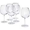 6 Pieces Of Big Wine Glasses - Colorless