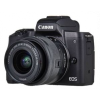 Canon DSLR Mirrorless Camera EOS M50 24MP 4K Wi-Fi EF-M 15-45mm F3.5-6.3 IS STM lens, 24.1 MP, 4K, Mirrorless Digital Camera