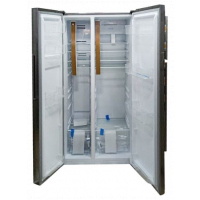 Changhong CSBS730 730L Side By Side 2 Door Refrigerator - Silver