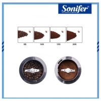 Sonifer Spice, Nuts, Coffee Grinder, White