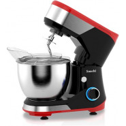 Saachi NL-SM-4174 8-Speed Stand Mixer With Pulse Function – Black,Red