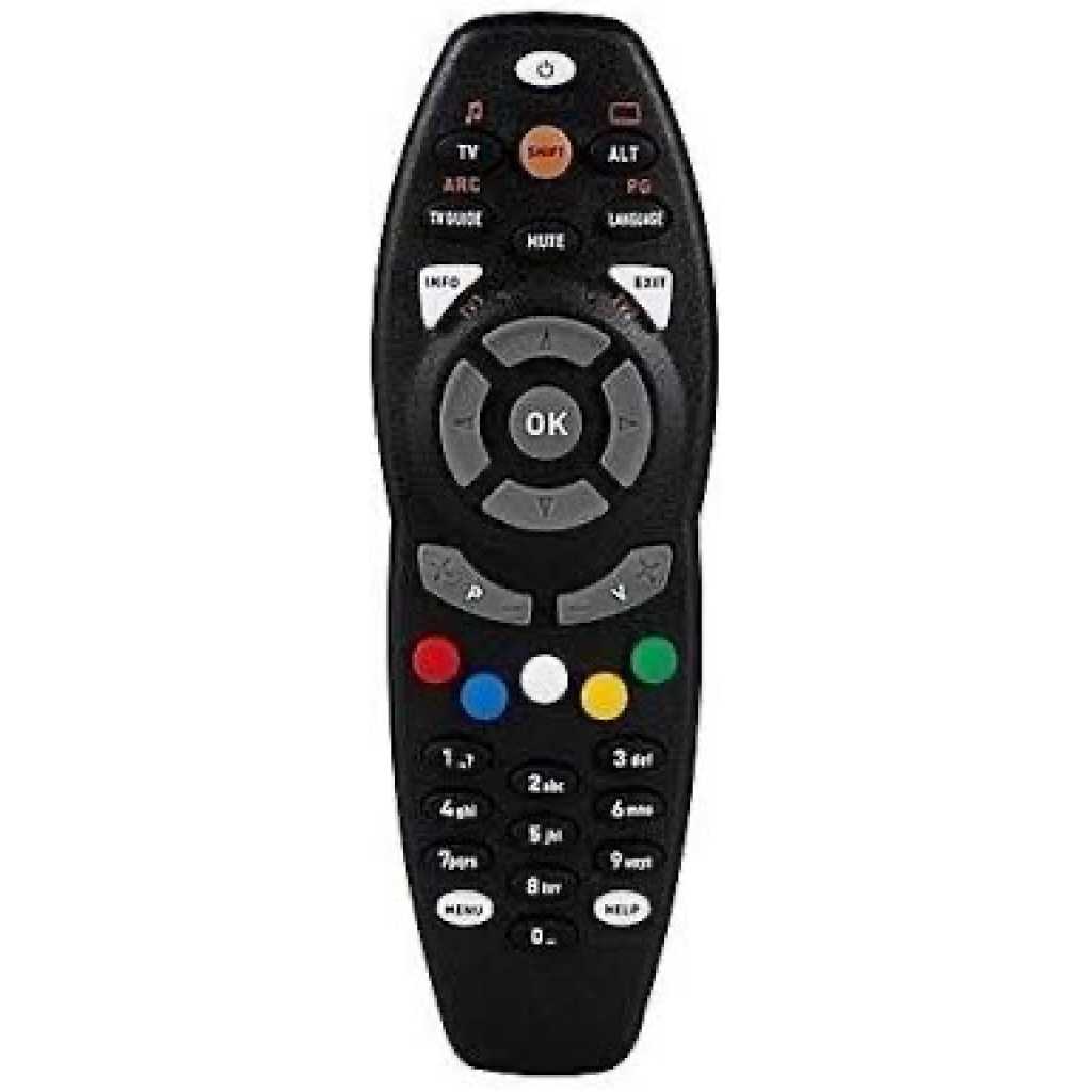 GOtv/DSTV Universal Remote Control - Black