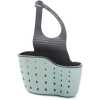 Kitchen Sink Hanging Soap Dish,Sponge Drainer Storage Basket Holder,Green