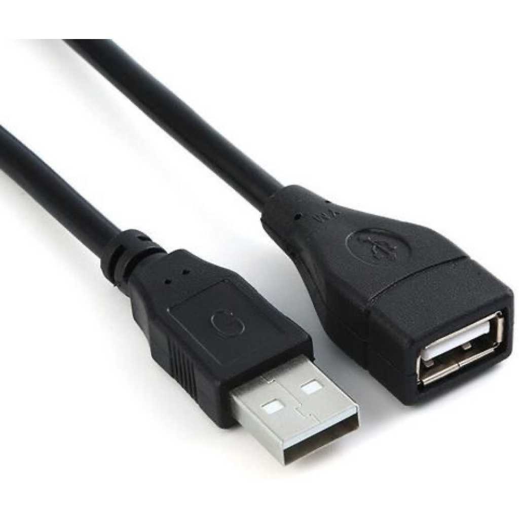 2.0　Extension　TilyExpress　USB　1.5m　Black　Cable　Uganda