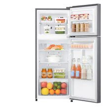 LG 205-Litres Fridge GN-B202SQBB; Gross 205(L) Net 187(L) Top Freezer Refrigerator | Multi Air Flow | Inverter Compressor