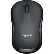 Logitech M-220 Silent Wireless Mouse - Black