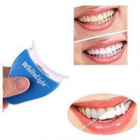 White Light Teeth Whitening Gel System Kit,Tooth Cleaner,Blue