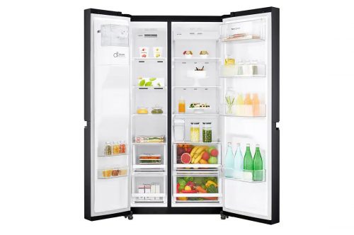 LG 668-Litres Fridge GC-J247SQXV; Gross 668(L) | Net 601(L) | Side by Side Refrigerator | Inverter Linear Compressor | Multi Air Flow | Smart Diagnosis™