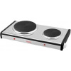 Saachi NL-HP-6209 Double Hot Plate Electric Cooker/ Burner - White,Black