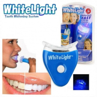 White Light Teeth Whitening Gel System Kit,Tooth Cleaner,Blue