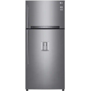 LG GL-F652HLHU Net 438(L) Top Freezer Refrigerator | DoorCooling+™ | HygieneFresh+™ Fridge-Silver