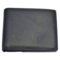 Men's Slim Designer Wallet - Black