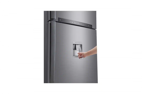 LG GL-F652HLHU Net 438(L) Top Freezer Refrigerator | DoorCooling+™ | HygieneFresh+™ Fridge-Silver