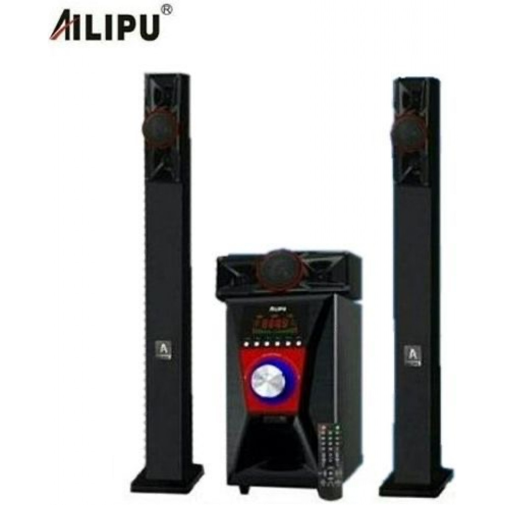 AILIPU 3.1 Professional Multimedia Bluetooth Speaker - Black