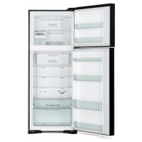 Hitachi Double Door Refrigerator RVG540 - 460 Liters - Glass Grey