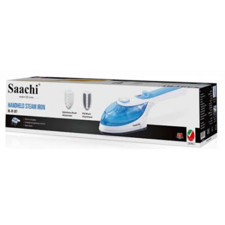Saachi NLIR387C Fast Handheld Steam Iron Blue, White TilyExpress