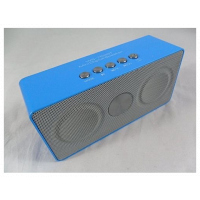 Wster WS768BT Wireless Bluetooth Mini Portable Speaker - Blue,Silver