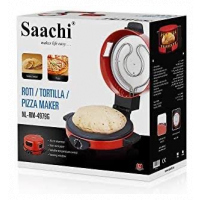 Saachi 30cm Roti, Tortilla, Pizza Maker, NL-RM-4979, Red