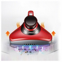 Powerful Anti-mite Anti-dust Vacuum Cleaner Anti Allergy With UV Light, Red