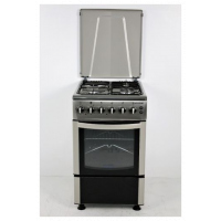 Kings Cooker 3 Gas Burners + 1 Electric Plate 50x60cm 4TTE-5631HI, Electric Oven, Rotisserie -  Marble Grey