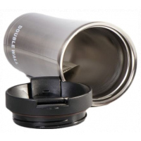 Double Wall Hot & cold Stainless Steel Vacuum Cup - 500ml - Silver