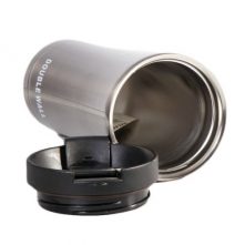 Double Wall Hot & cold Stainless Steel Vacuum Cup - 500ml - Silver