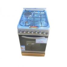 Besto 3Gas + 1 Electric 60x50 Upright Oven Cooker - Silver