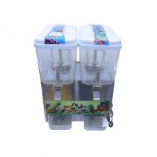 Snowhite Double Juice Dispenser, 18 Litres - White