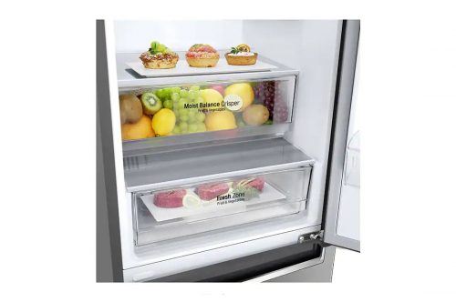 LG GC-B459NLHZ Net 374(L) Fridge | Bottom Freezer | Inverter Linear Compressor | Moist Balance Crisper™ | Smart ThinQ™